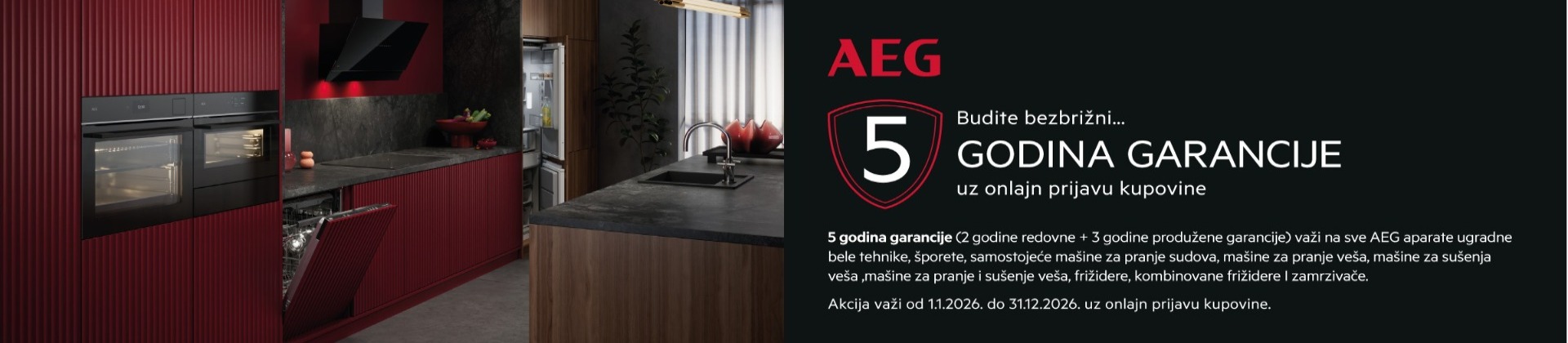 AEG 5 godina garancije
